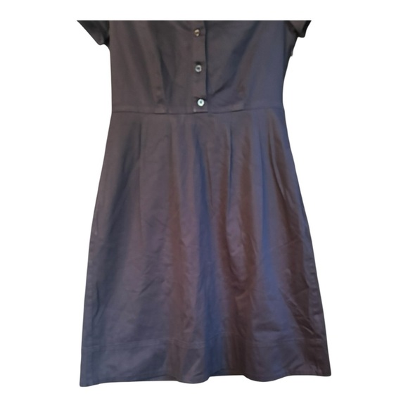 Banana Republic Classic Black Shirt Dress Size 4 - Picture 5 of 8